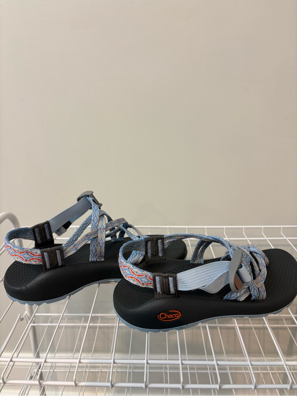 Chaco Kids Light Blue Multi Strap Sandals